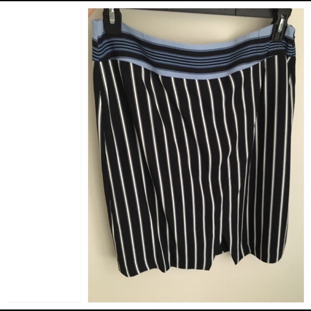 COPY - LOFT Petite Striped Pencil Skirt